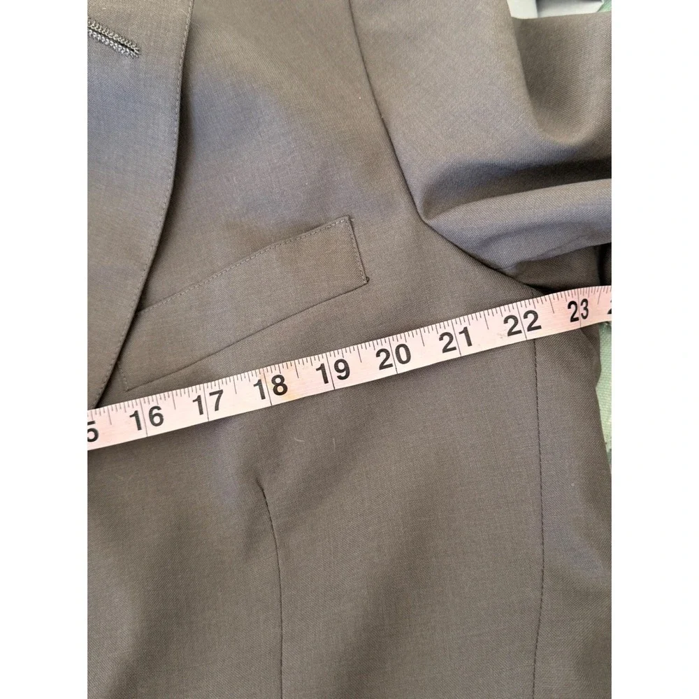 Polo University Club Ralph Lauren Mens Wool Blazer Brown Grey Sport Coat USA
